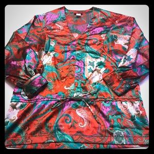 V by Eva tie front tunic size 10